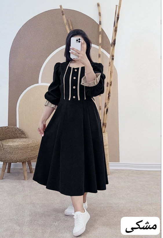 پیراهن عروسکی ژیلا سایز 38 تا 46