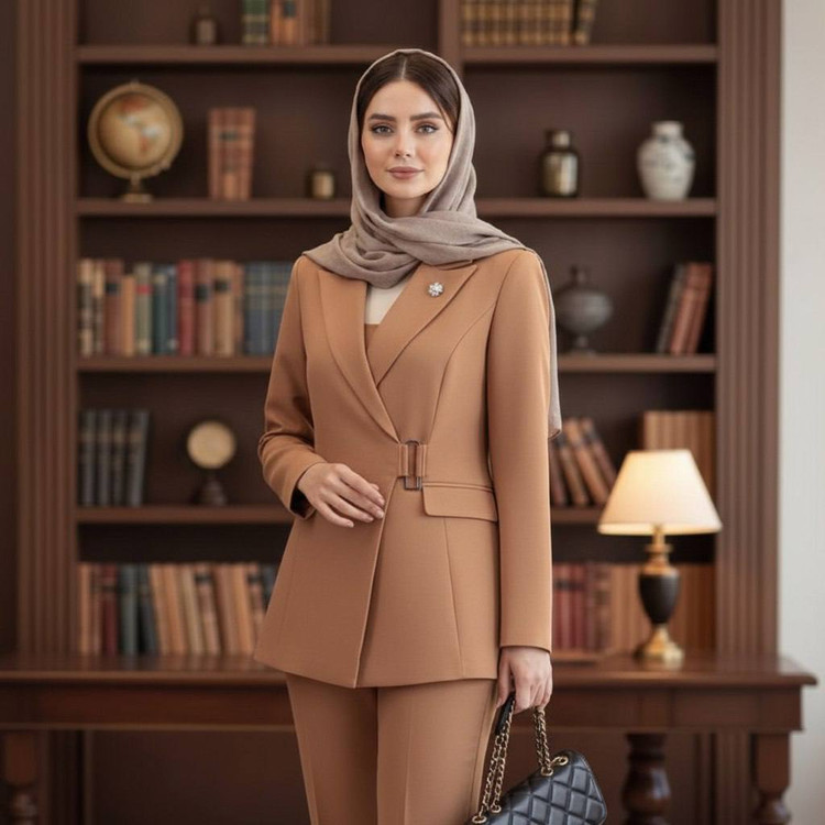 کت وشلوار نوروز 1405 مدل دلین سایز ۳۸ تا 48