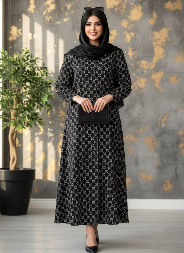 پیراهن الیزه جلو دکمه خنک و سبک سایز ۴۰تا۴۸و۵۰ طبق دورسینه