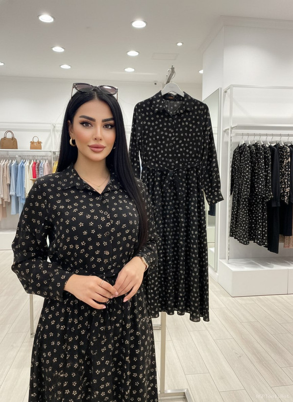 پیراهن الیزه جلو دکمه خنک و سبک سایز ۴۰تا۴۸و۵۰ طبق دورسینه