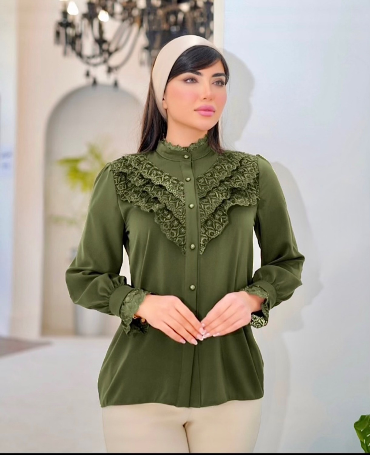 کالکشن عیدانه شومیز مدل نسترن سایز ۴۰ تا ۵۲ طبق دورسینه چک کنید