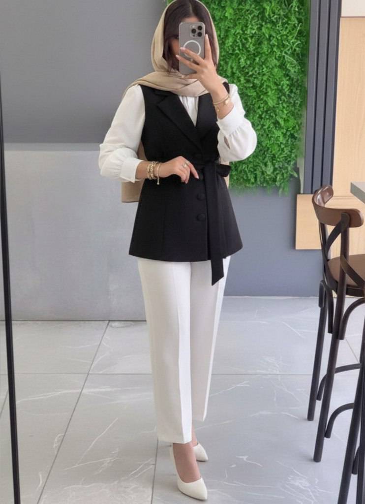 ست وست وشلوار ثنا عیدانه سایز ۴۰ تا ۴۶