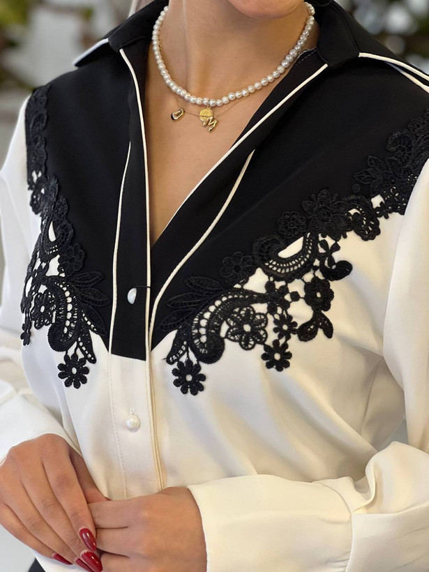 شومیز گیپوری مونرو سایز ۳۶ تا ۴۶