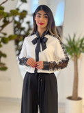 شومیز ژینا دانتل عیدانه سایز ۳۶ تا ۴۶