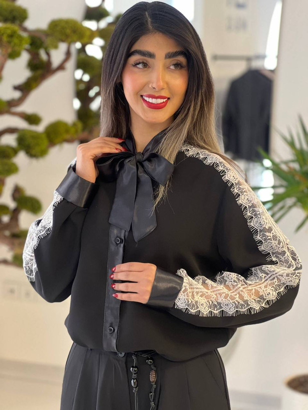 شومیز ژینا دانتل عیدانه سایز ۳۶ تا ۴۶