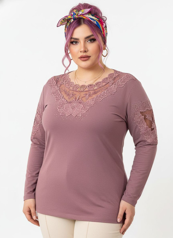 شومیز گیپوری نگین دار مدل گلسا سایز ۳۸ تا ۵۰