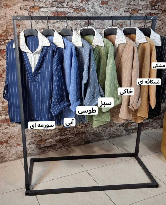 شومیز دیپلمات مدل رستا سایز ۳۸ تا ۴۸