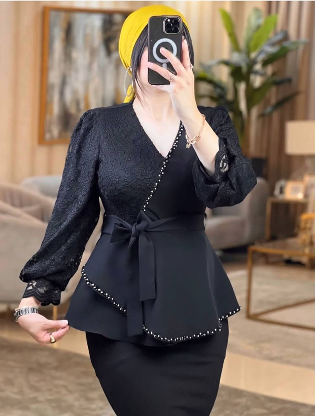 کت عیدانه عسل گیپور ترک سایز ۴۰ تا ۵۰