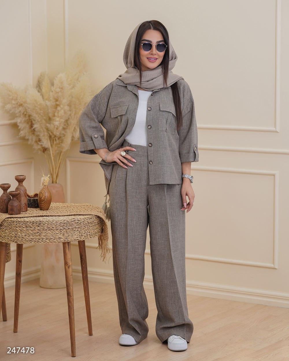 شومیز شلوار مدل دلگون عیدانه سایز ۳۸ تا ۴۸