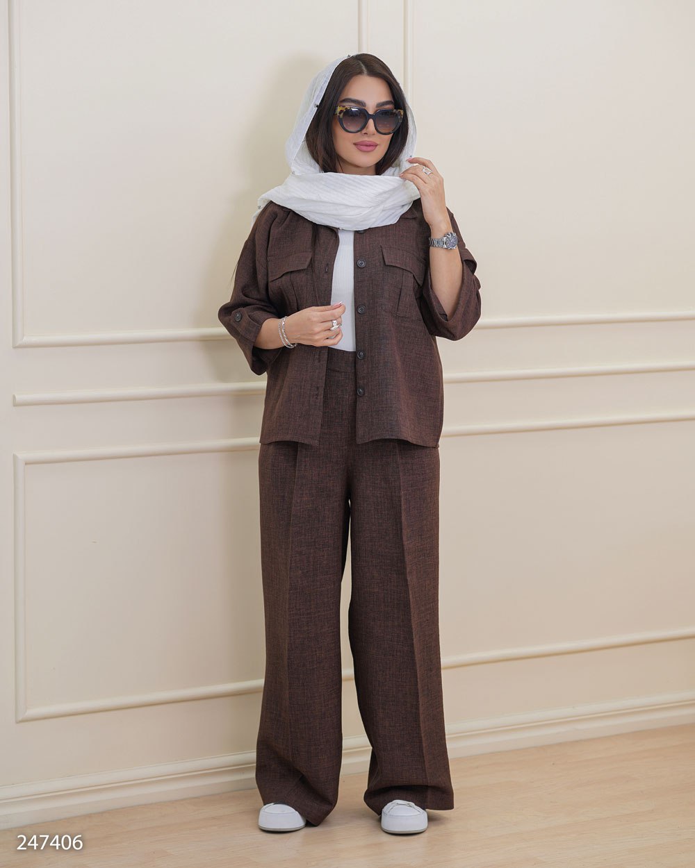 شومیز شلوار مدل دلگون عیدانه سایز ۳۸ تا ۴۸