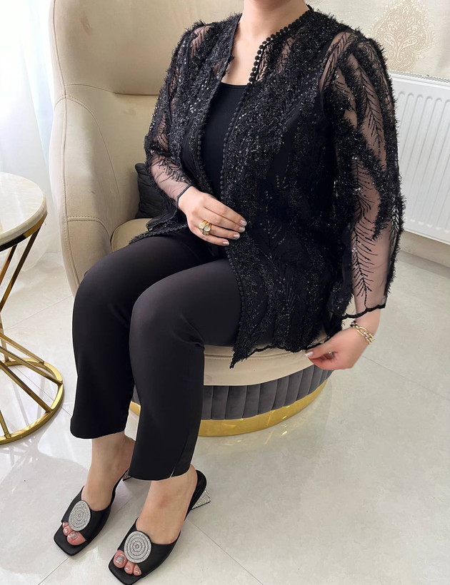 رویه بلقیس گیپور پولکی ترک سایز ۳۶ تا ۶۲