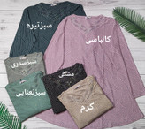 تونیک نگین دار مدل تانیا عیدانه سایز ۴۰ تا ۵۲