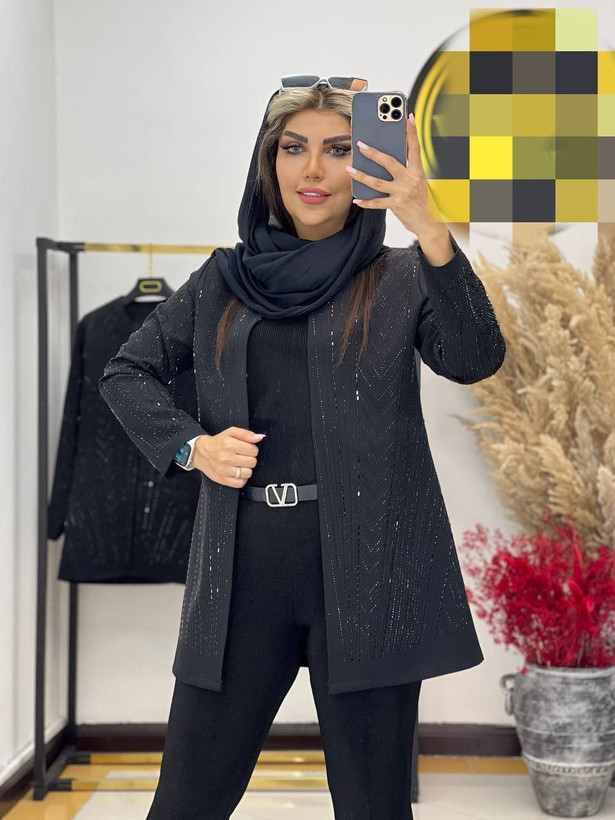 کت مجلسی نگین دار رها عیدانه سایز ۴۰ تا ۵۸