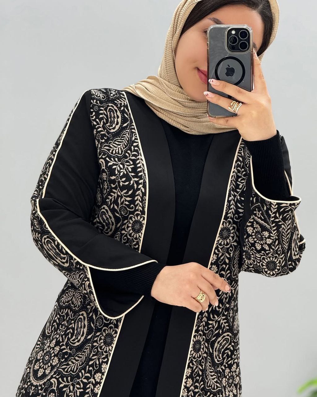 مانتو مزونی سنتی عیدانه سایز ۴۲ تا ۴۸
