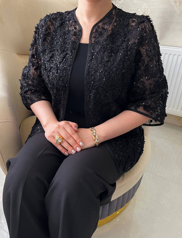 رویه نازان گیپور پولکی ترک عیدانه سایز ۳۶ تا ۶۲