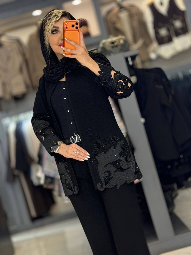کت وشلوار مهسان عیدانه سایز ۴۰ تا ۵۰