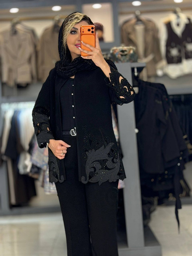 کت وشلوار مهسان عیدانه سایز ۴۰ تا ۵۰