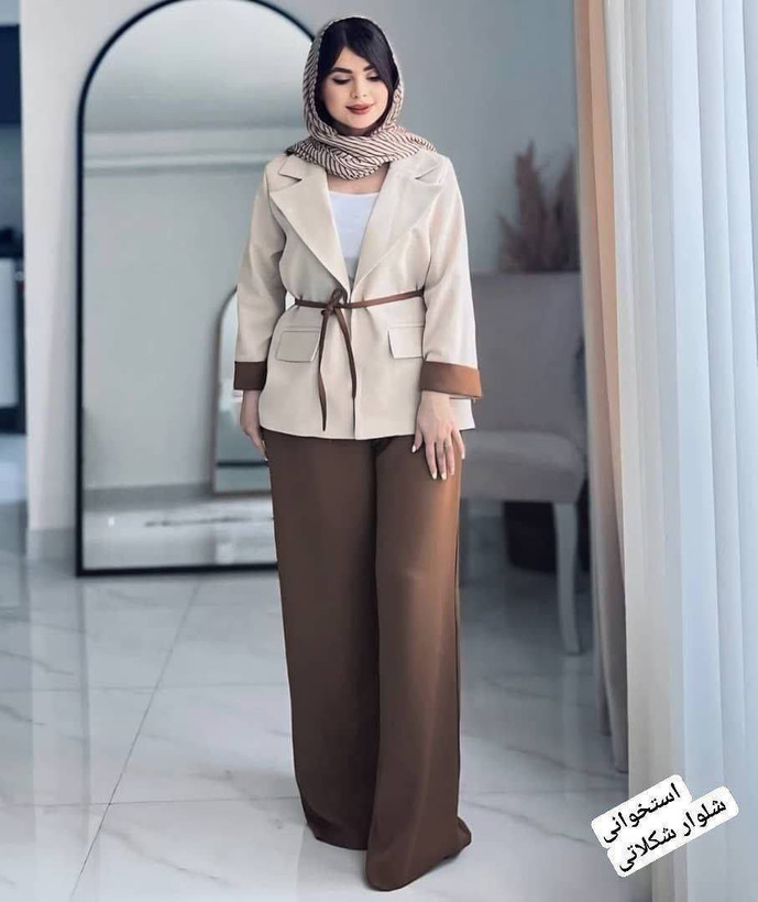 کت وشلوار یسنا سایز ۴۰تا ۴۶