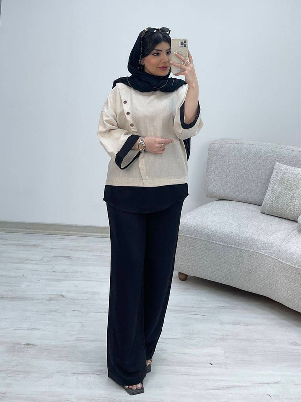 شومیز شلوار گلشید سایز ۳۸ تا ۴۶