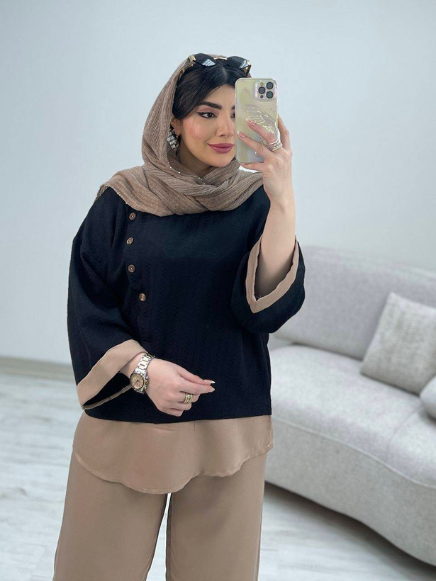 شومیز شلوار گلشید سایز ۳۸ تا ۴۶