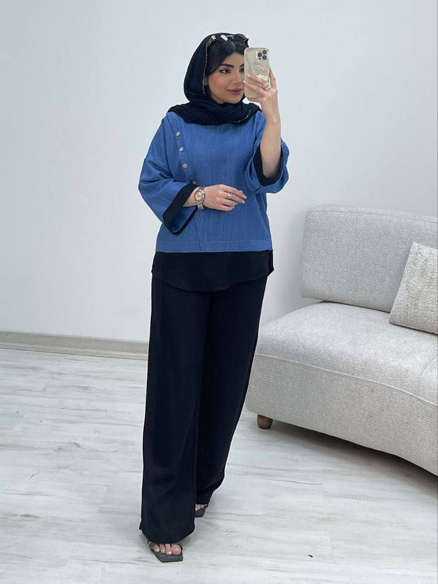 شومیز شلوار گلشید سایز ۳۸ تا ۴۶