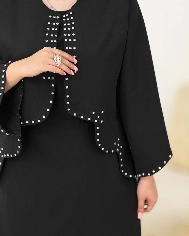 کت وسارافون سنگدوزی مجلسی سایز ۳۸ تا ۴۶