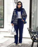 ست کت وشلوار شادی سایز ۳۸ تا ۴۸
