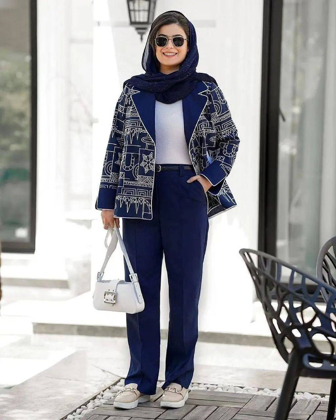 ست کت وشلوار شادی سایز ۳۸ تا ۴۸