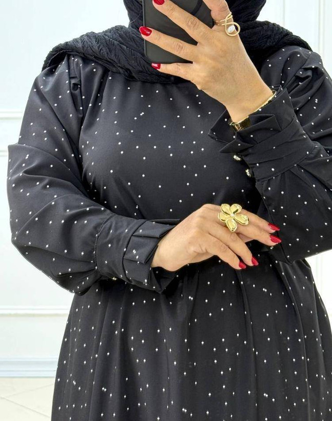 پیراهن سوپر کلوش چین دار سایز ۴۰ تا ۴۸ مناسب تا دورسینه ۱۱۶