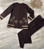 کت شلوار گلدوزی رویا سایز ۳۸ تا ۵۰ طبق توضیحات