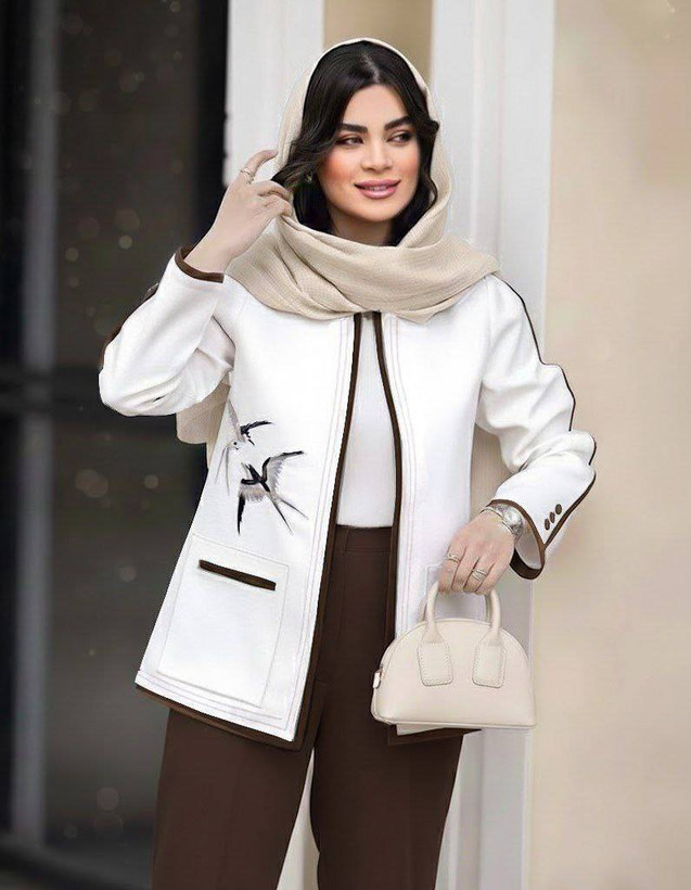 کت وشلوار گلدوزی پرستو سایز 38تا48
