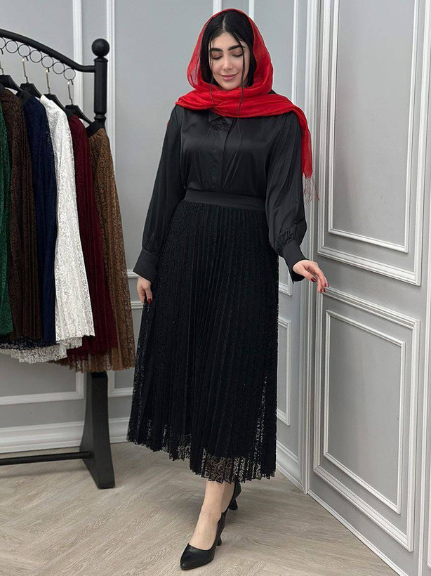 دامن گیپور سایز ۳۸ تا ۴۶