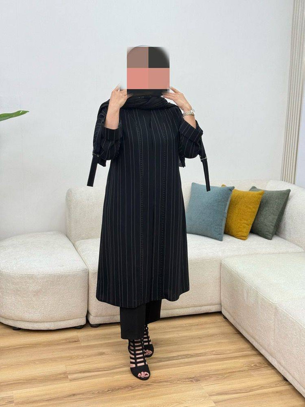 مانتو تندیس کرپ دیپلمات سایز۴۸ تا ۵۸ طبق توضیحات دورسینه
