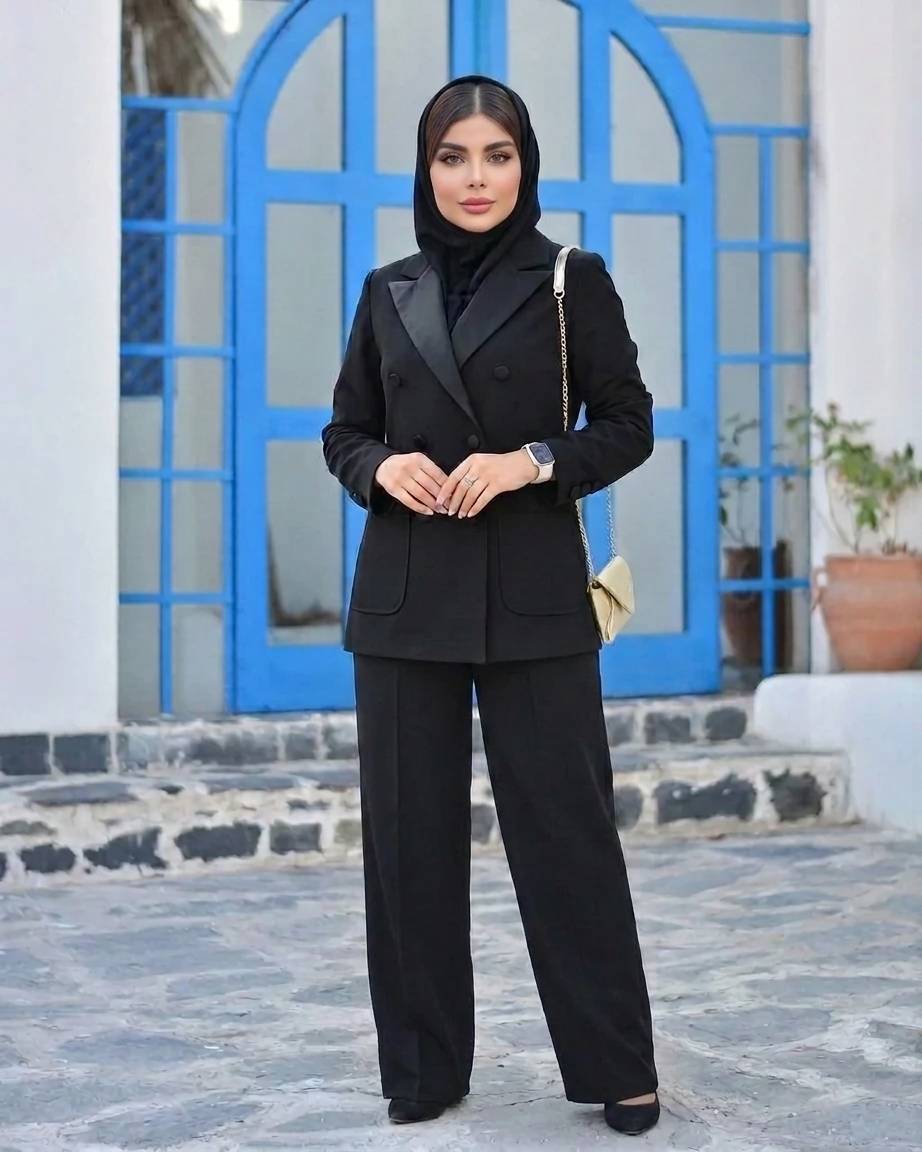 کت وشلوار ساتن مدل سایدا سایز۳۸ تا ۵۰ طبق توضیحات