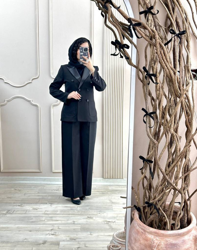 کت وشلوار ساتن مدل سایدا سایز۳۸ تا ۵۰ طبق توضیحات