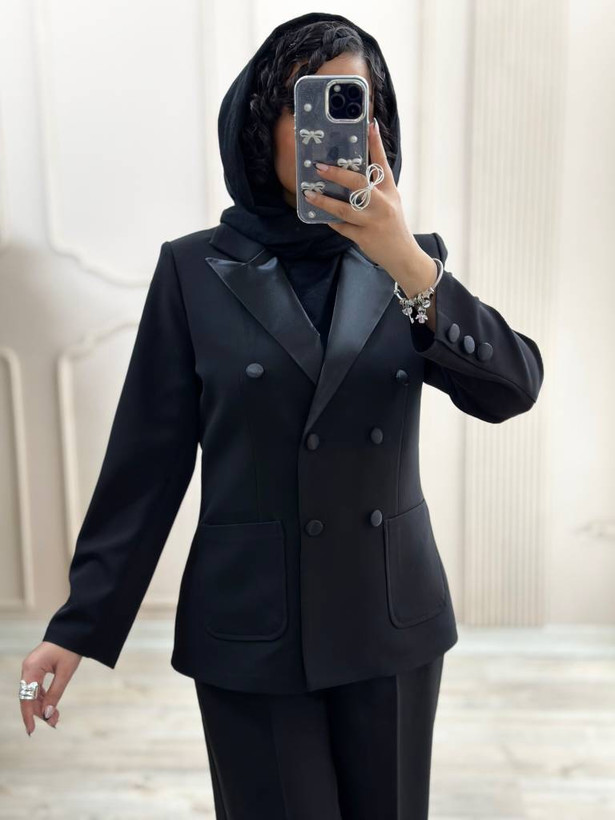 کت وشلوار ساتن مدل سایدا سایز۳۸ تا ۵۰ طبق توضیحات