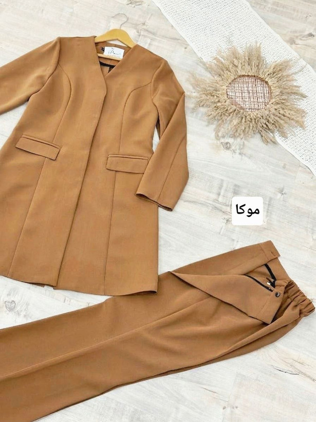 مانتو وشلوار اداری مرجان سایز ۳۸ تا ۴۸