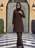 مانتو وشلوار اداری مرجان سایز ۳۸ تا ۴۸