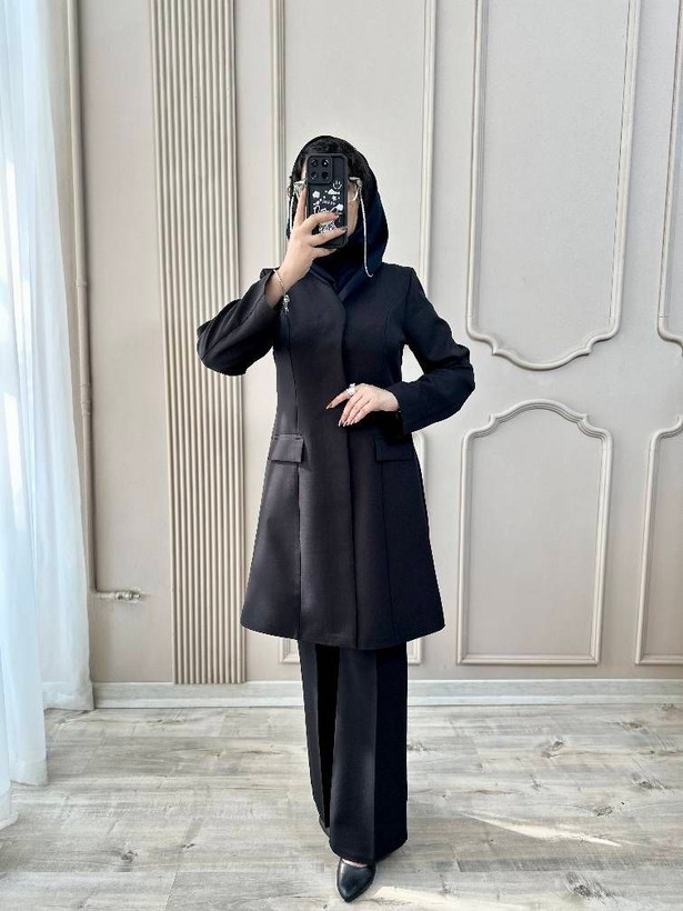 مانتو وشلوار اداری مرجان سایز ۳۸ تا ۴۸