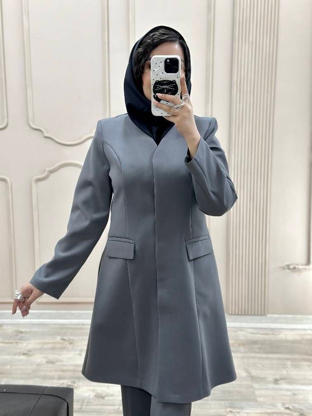 مانتو وشلوار اداری مرجان سایز ۳۸ تا ۴۸