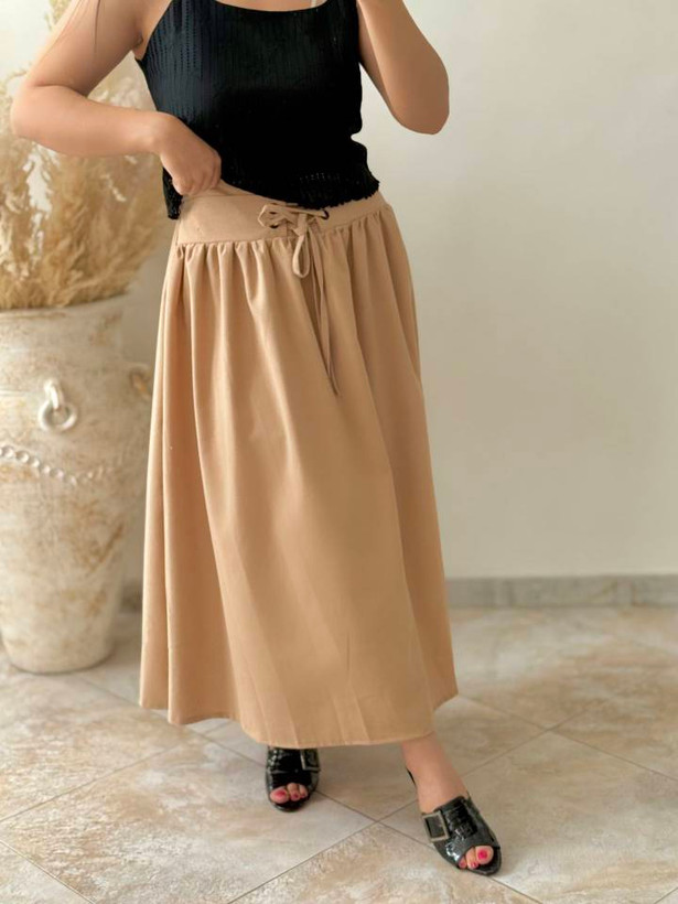 دامن جلو بندی مدل سونیا سایز ۳۸ تا ۴۶
