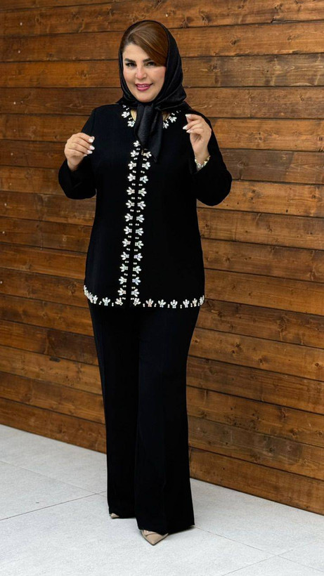 کت مزونی سنگدوزی پناه سایز ۴۲ تا ۵۲